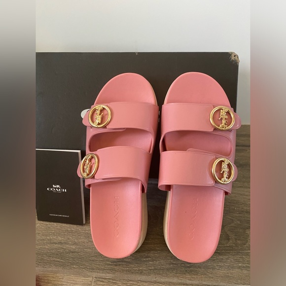 Gable Sandal Coach Size 7 🩷 Bubblegum - Picture 9 of 9